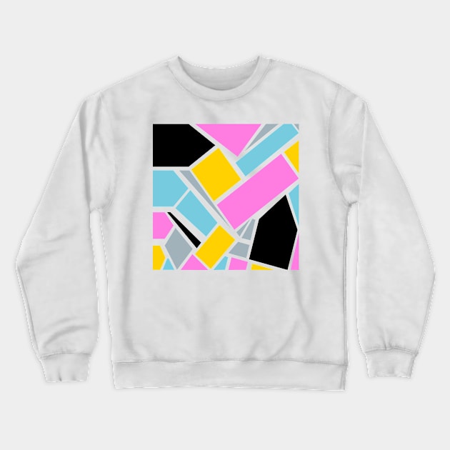 Geometric abstraction Crewneck Sweatshirt by stephenignacio